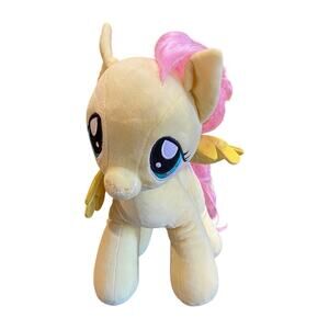 Build A Bear My Little Pony 2013 Plush Yellow Fluttershy Stuffed Animal